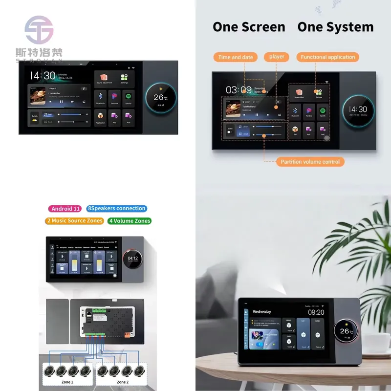 Audio Music Background Free - 2026 Centrale bedieningsknop voor een slim
