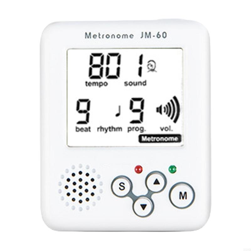 Metronome Digital - Draagbare kleine sport-hardloopmetronoom LCD digitale ritmemetronoom