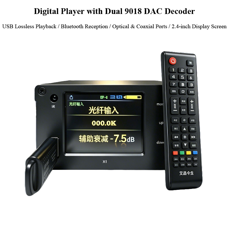 Audio Music Free Mp3 - Dual ES9018K2M digitale audiospeler DSD512 HIFI