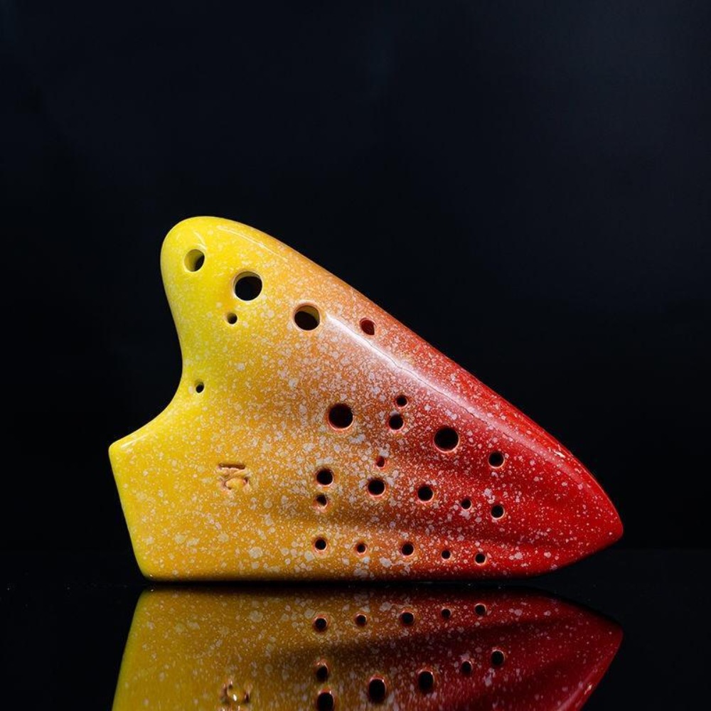 Ocarina Ceramic - Keramische Ocarinas 16 Holes Alt C