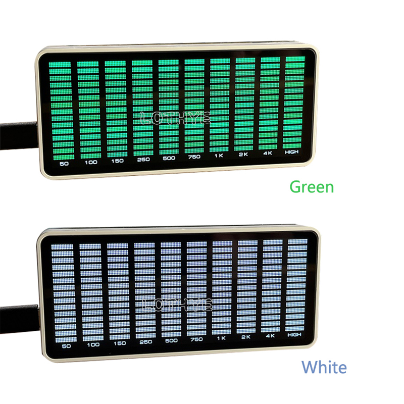 Audio Music Light - Multimode Led Audio Muziekspectrum Wit Groen