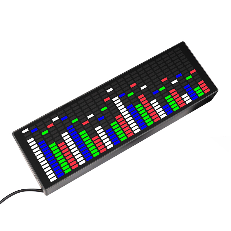 Audio Music Light - Spraakgestuurde LED-muziekspectrum Ritmelicht Kleurrijke 1624 RGB-spraaksensor