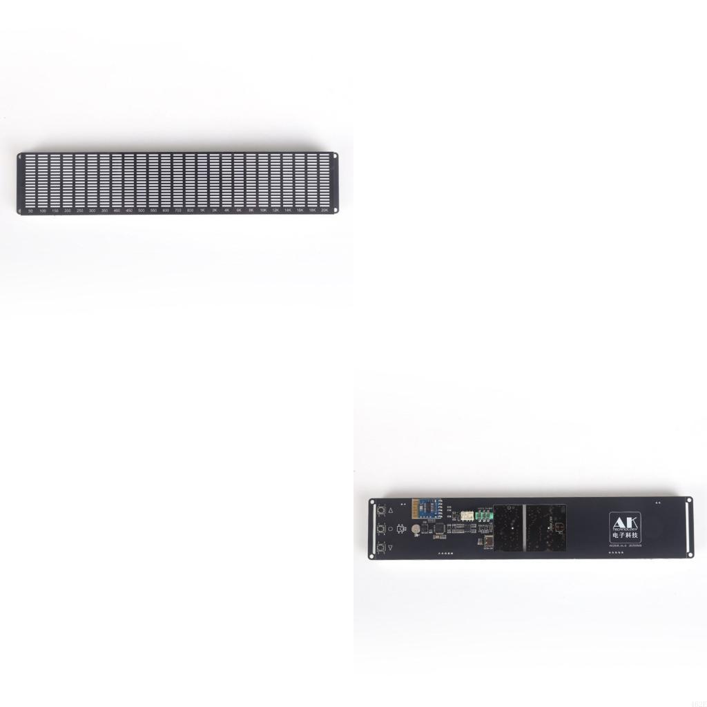 Audio Music Light - 462E DIY muziekspectrumbord met kloklichtvenster, lang
