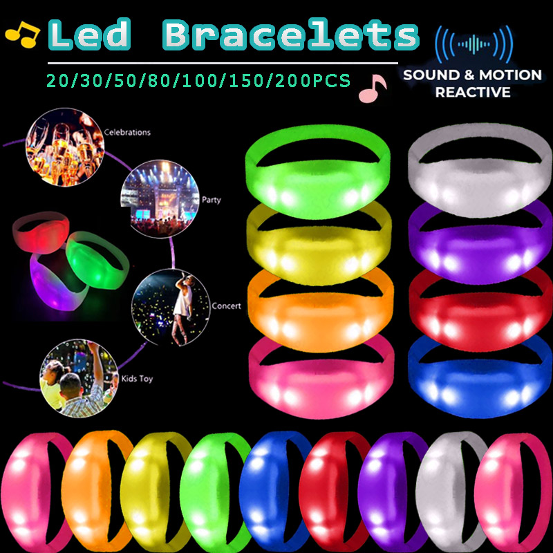 Audio Music Light - 20-200 stuks Muziek- & Geluidsgeactiveerde LED