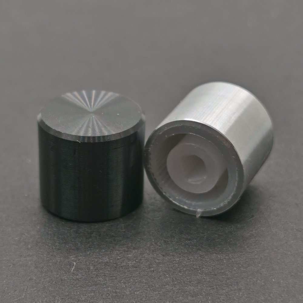 Audio Music Converter - Aluminium 3.2X3.2mm Vierkante Gat Schakelaar Knop