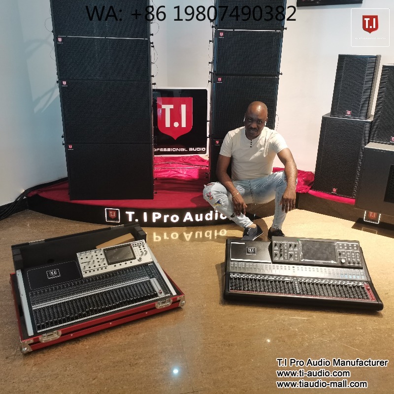 Audio And Music Mixer - 32-kanaals digitale mengtafel, professionele DJ-audioapparatuur voor