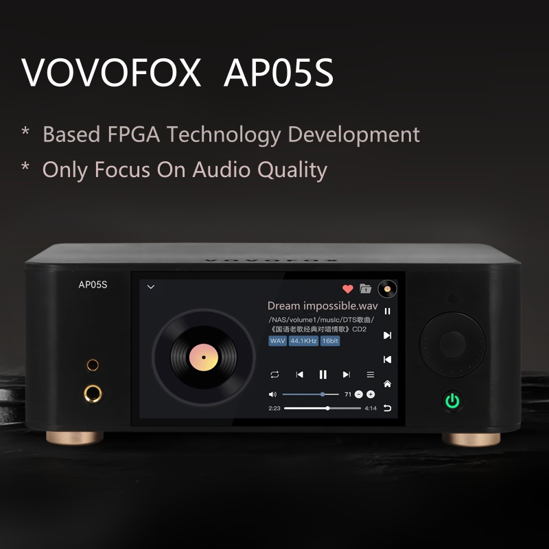 Audio Music Free Mp3 - VOVOFOX-HiFi AP05S Lossless muziekspeler gebaseerd op