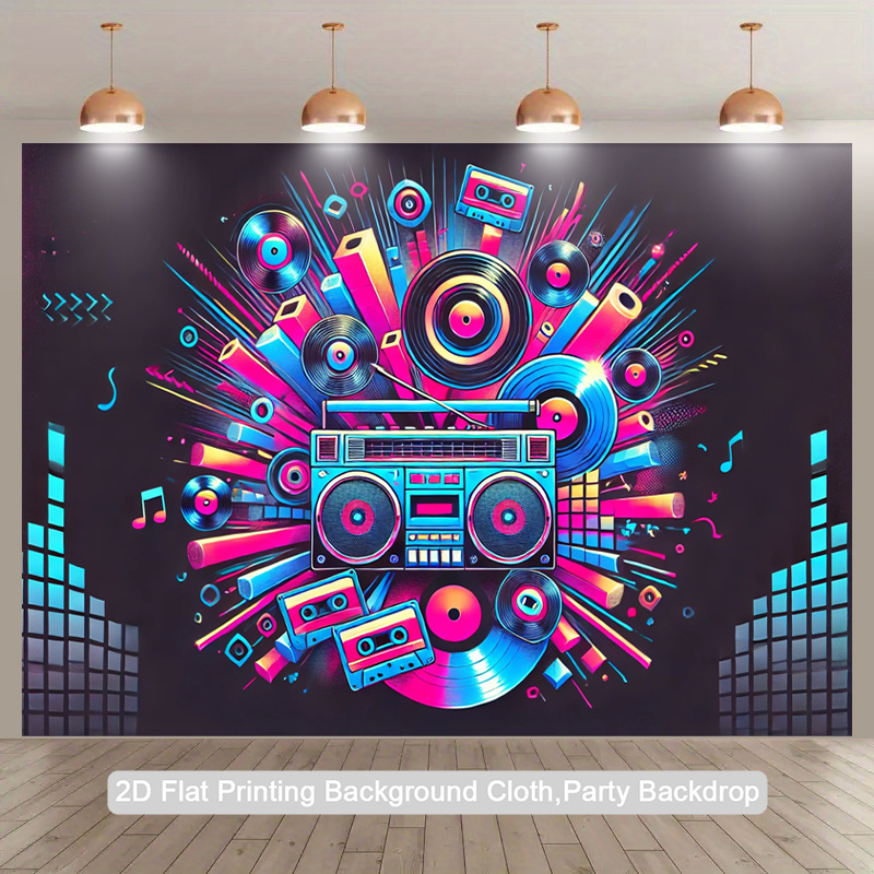 2D plat ontwerp, verpakking in - Audio Music Background Free recensie en prijs