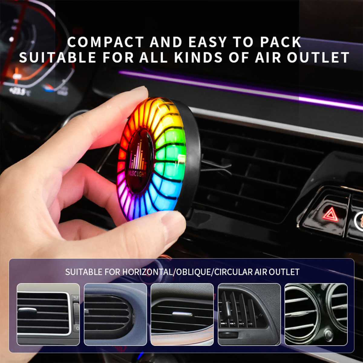 Auto Muziek Ritme Lamp Auto Lu - Audio Music Light recensie en prijs