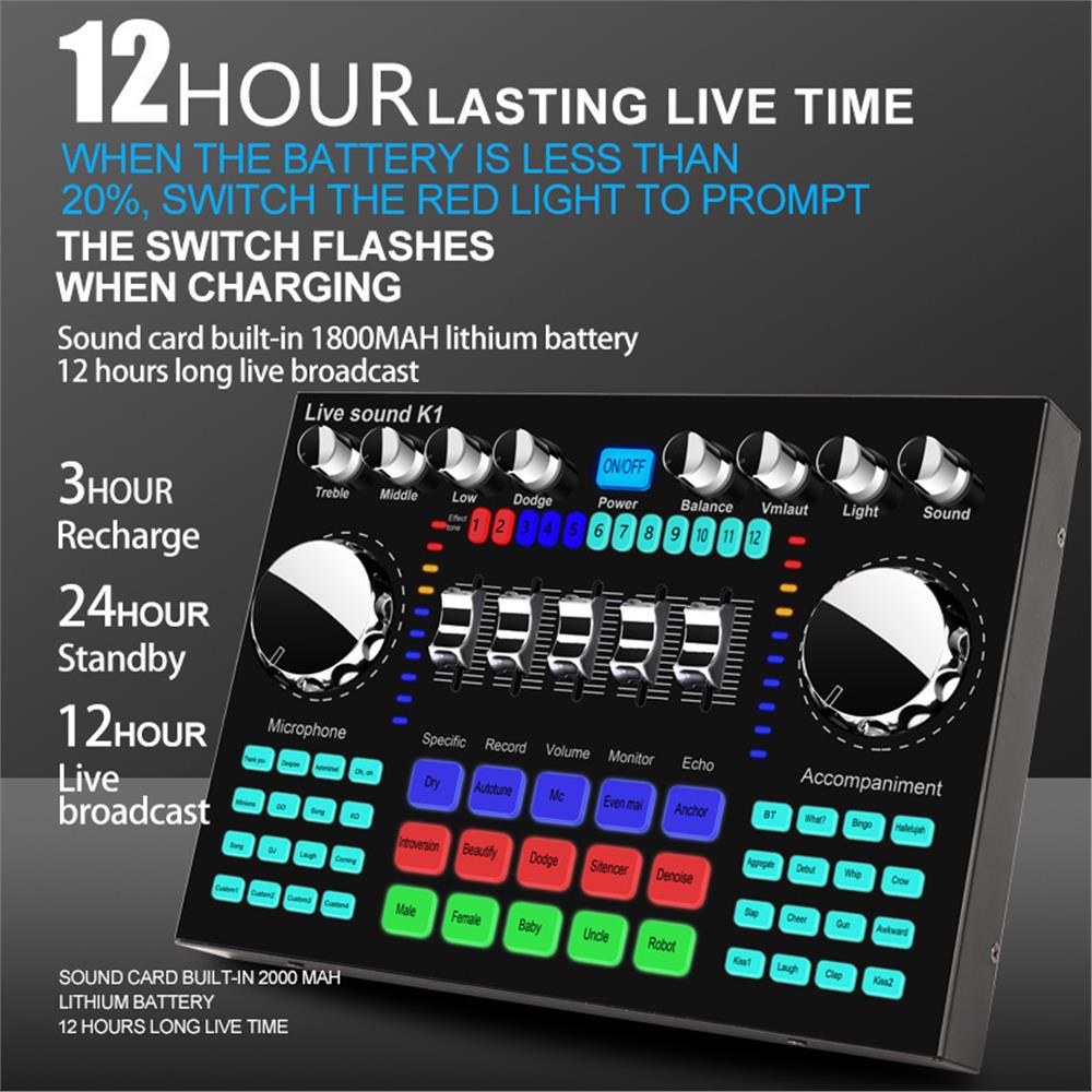 Live geluidskaart Draagbare in - Audio And Music Mixer recensie en prijs