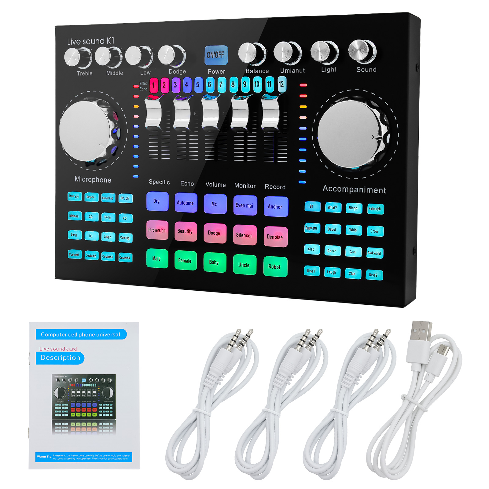 Live geluidskaart Draagbare in - Audio And Music Mixer recensie en prijs
