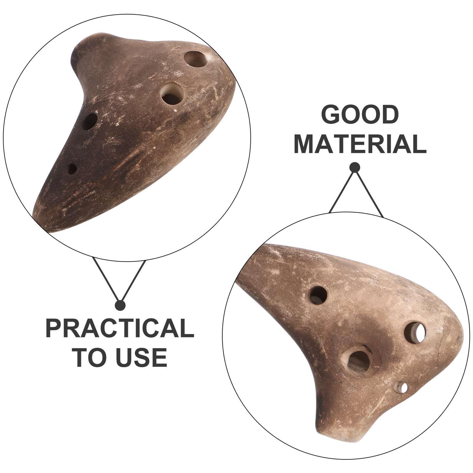 Mini 6-gaats Ocarina Lichtgewi - Ocarina Ceramic recensie en prijs