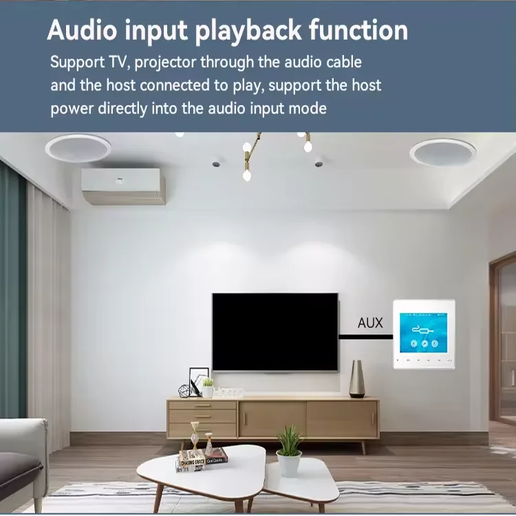 Home Bluetooth Wandversterker  - Audio Music Background Free recensie en prijs