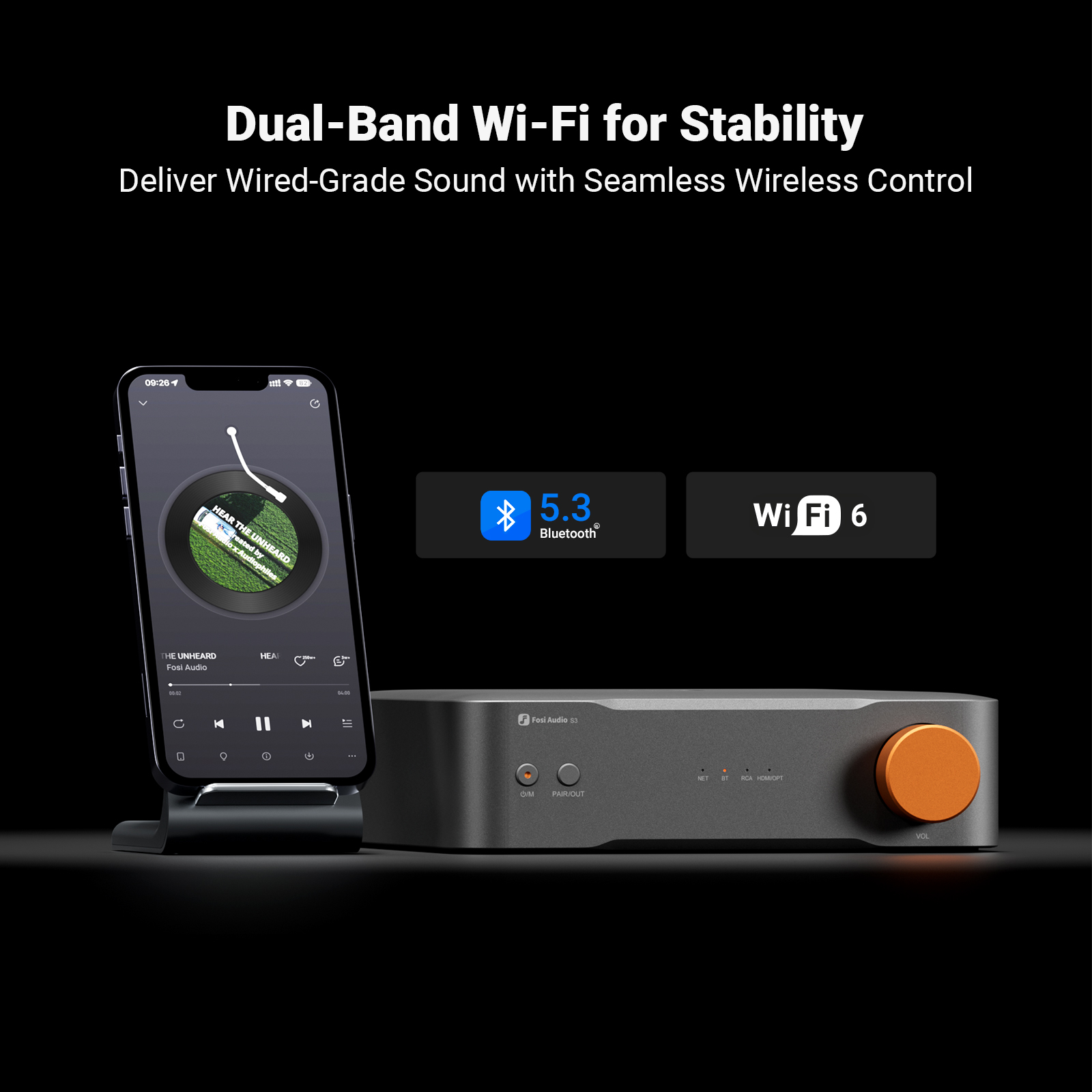Fosi Audio Hi-Res Muziekstream - Audio Music Free Mp3 recensie en prijs