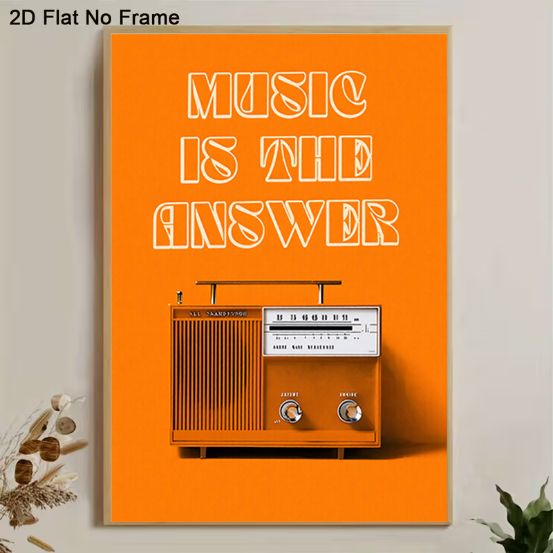 Vintage Radio Wandkunst Lijstv - Audio Music Background Free recensie en prijs