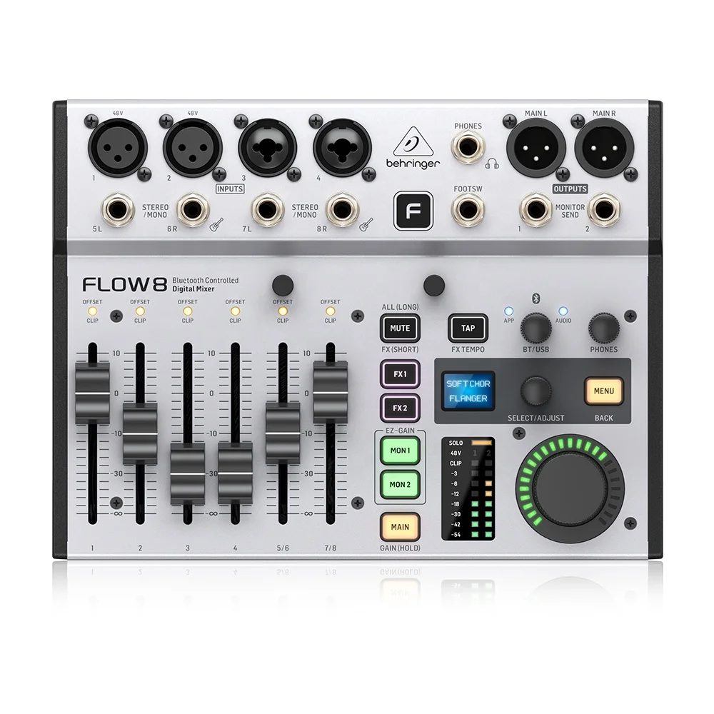 Behringer Flow 8 Digitale Mixe - Audio And Music Mixer recensie en prijs