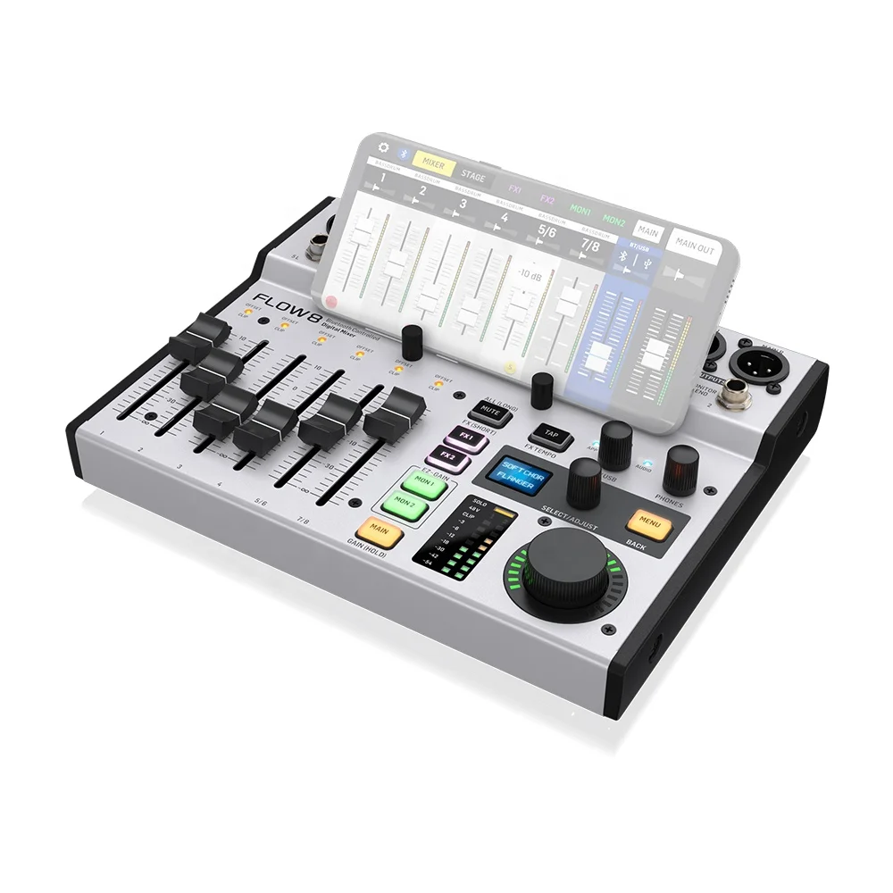 Behringer Flow 8 Digitale Mixe - Audio And Music Mixer recensie en prijs
