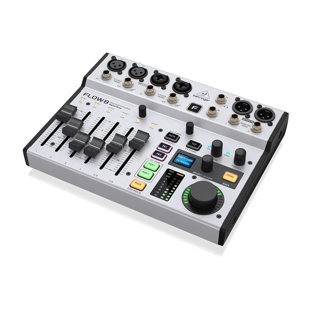 Behringer Flow 8 Digitale Mixe - Audio And Music Mixer recensie en prijs