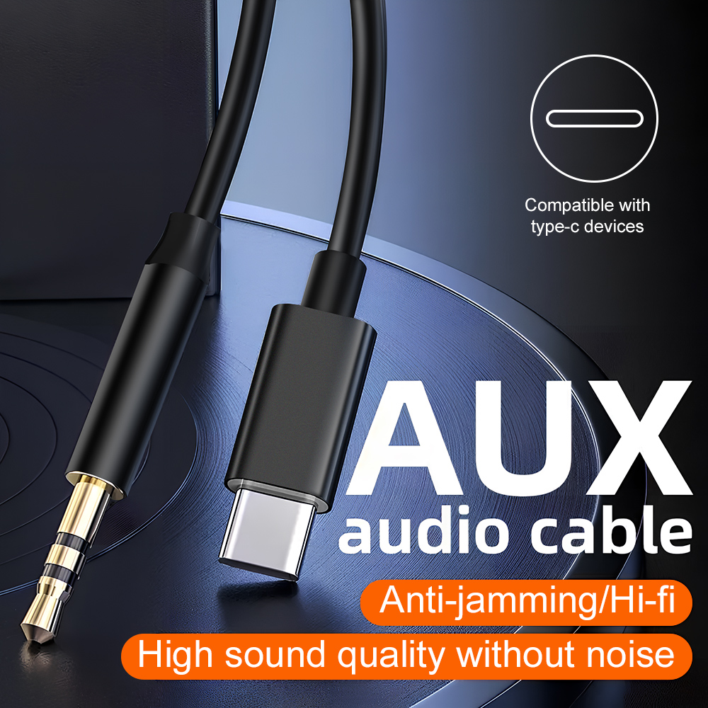 Type-C naar 3,5 mm AUX-audioka - Audio Music Effect recensie en prijs
