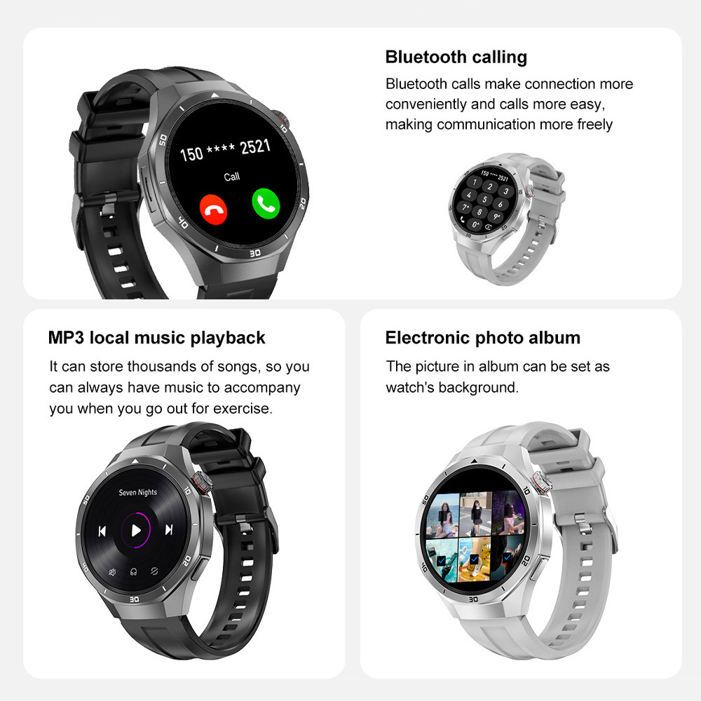 DT5 Pro Smart Watch voor heren - Audio Music Light recensie en prijs