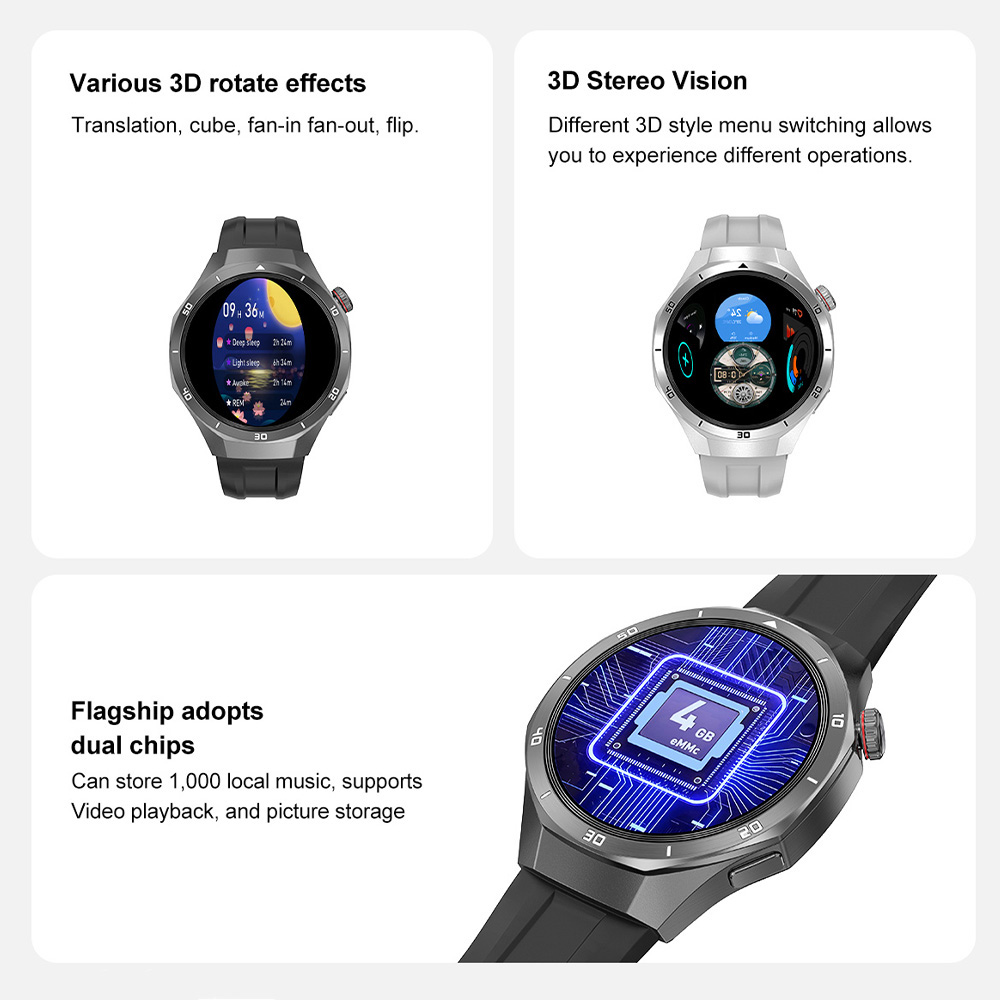 DT5 Pro Smart Watch voor heren - Audio Music Light recensie en prijs