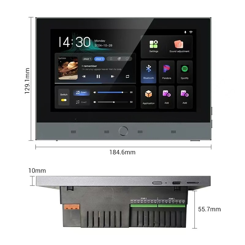 Touchscreen afstandsbediening  - Audio Music Background Free recensie en prijs