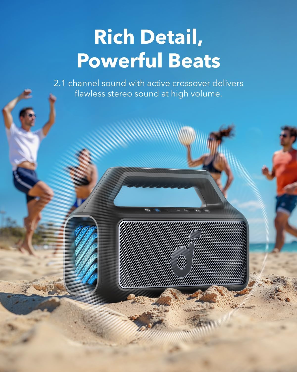 Soundcore Boom V2 van Anker, B - Anker Speaker Soundcore Boom 2 recensie en prijs