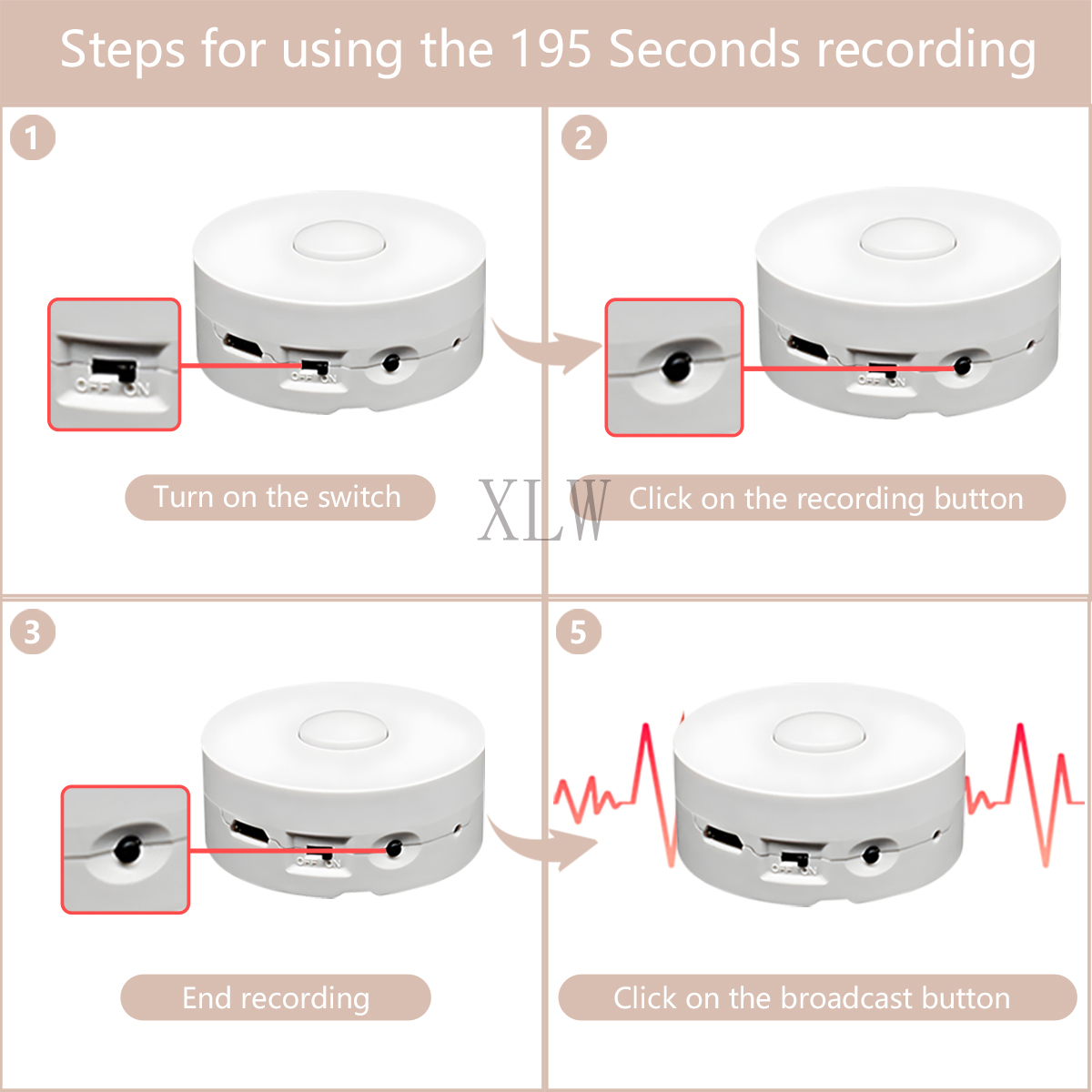 Kleine muziekdoos knop afspele - Audio Music Converter recensie en prijs