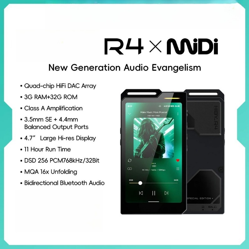R4 MiDi-versie ES9018Q2M * 4 A - Audio Music Free Mp3 recensie en prijs