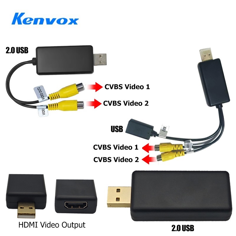 Kenvox Android USB Video-uitga - Audio Music Converter recensie en prijs