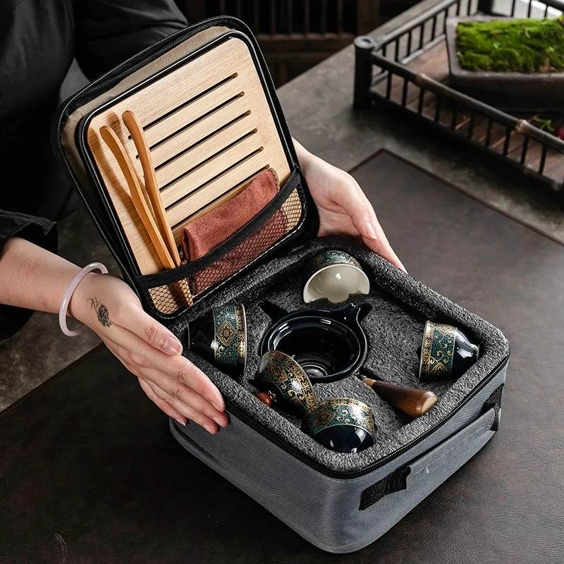 Chinese Kung Fu Thee Set Zand  - Ocarina Ceramic recensie en prijs