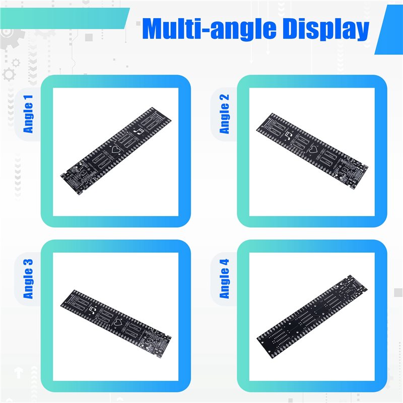 CJSD-30 Secties DIY LED Audio  - Audio Music Light recensie en prijs