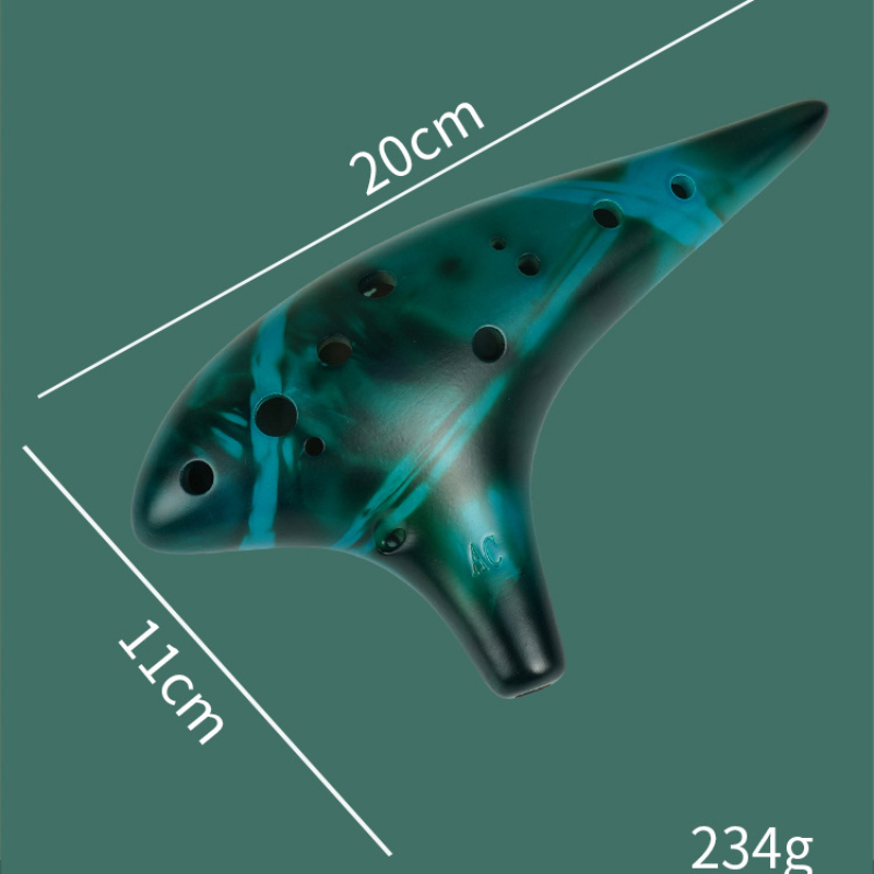 12-gaats keramische ocarina Al - Ocarina Ceramic recensie en prijs