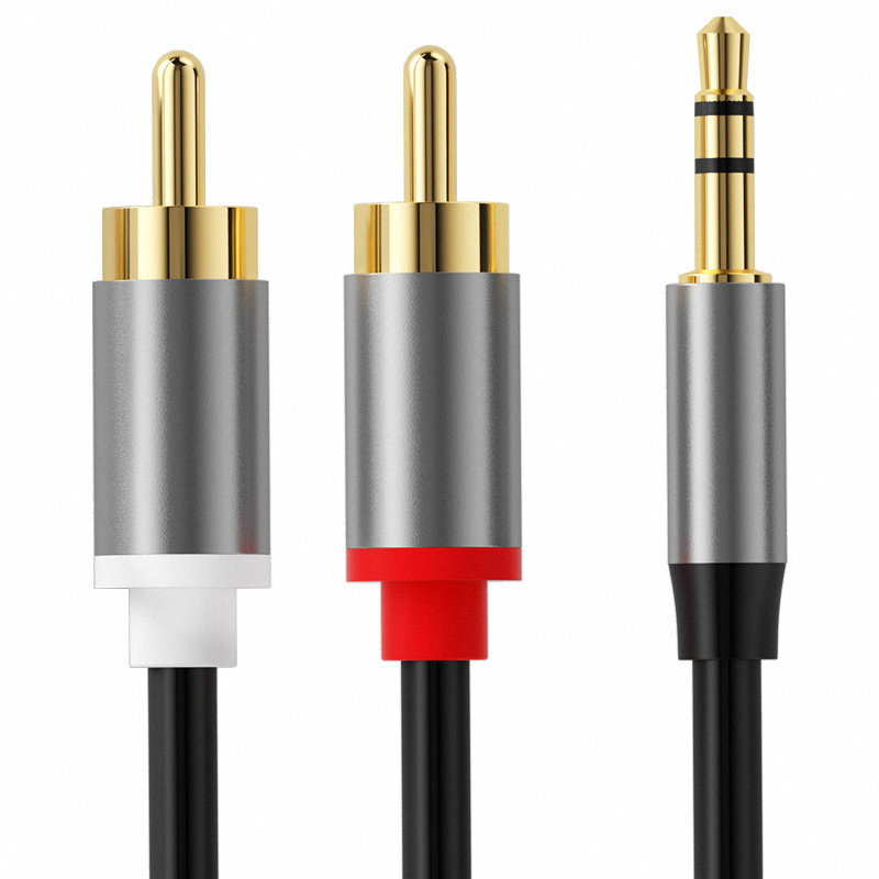 3,5 mm naar 2 RCA dubbele Lotu - Audio Music Converter recensie en prijs